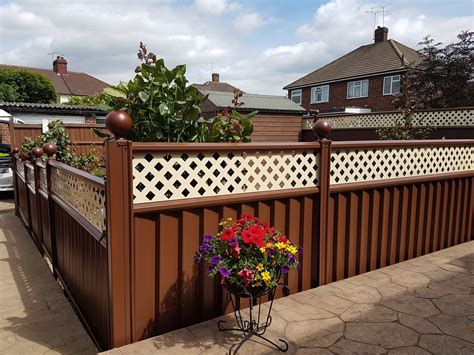 solid metal fencing for gardens